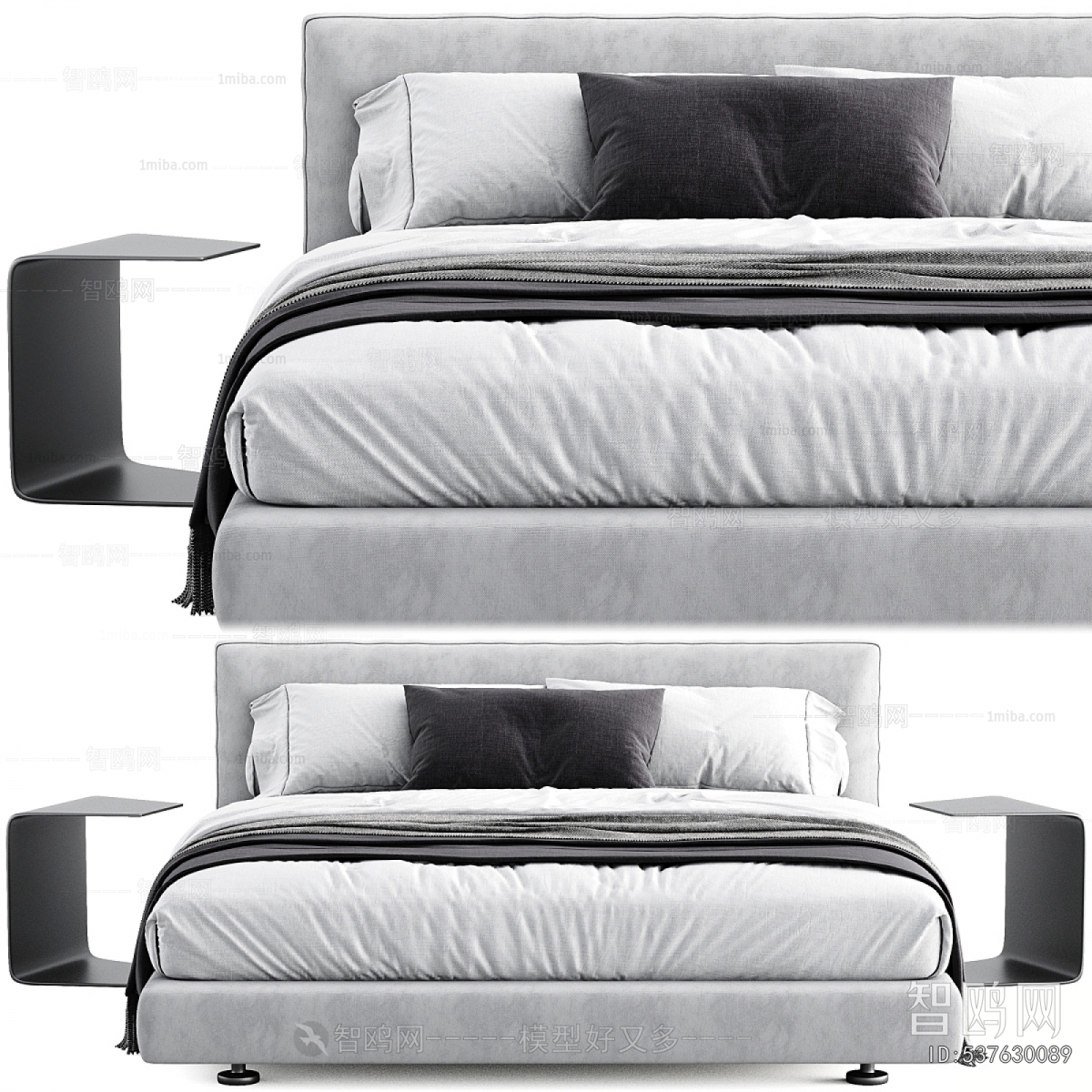 Modern Double Bed