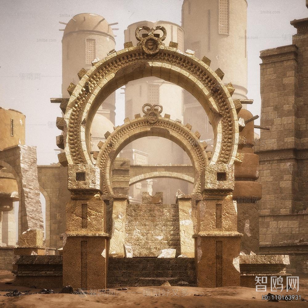 Classical Style Ancient Architectural Buildings