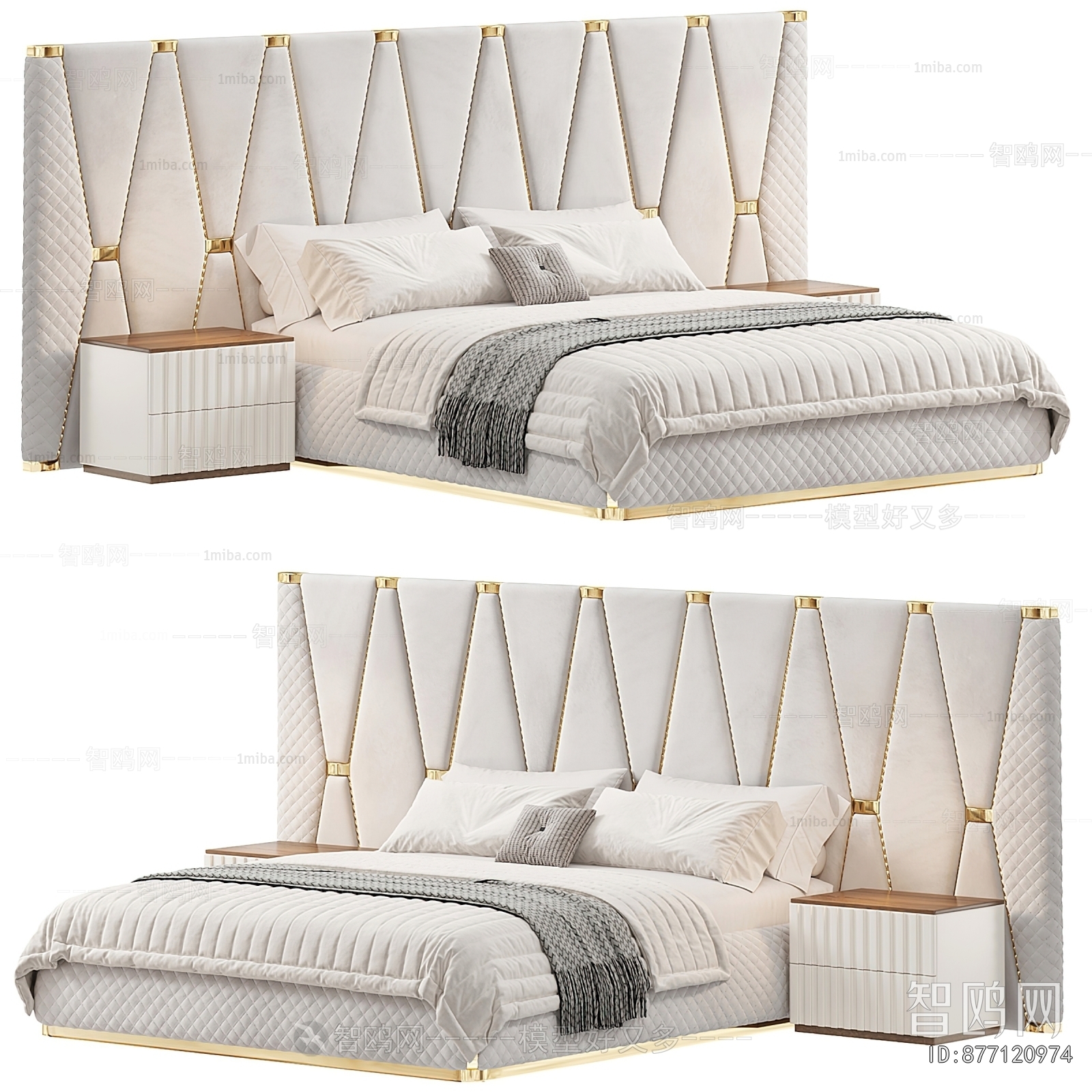 Modern Double Bed