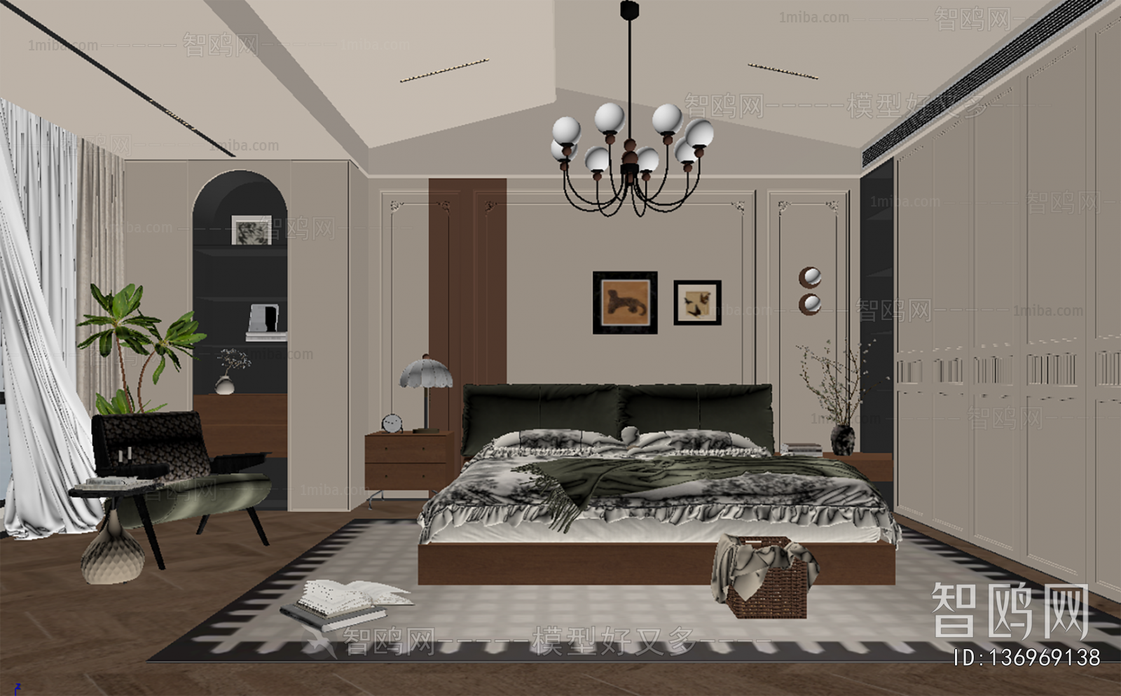 French Style Bedroom