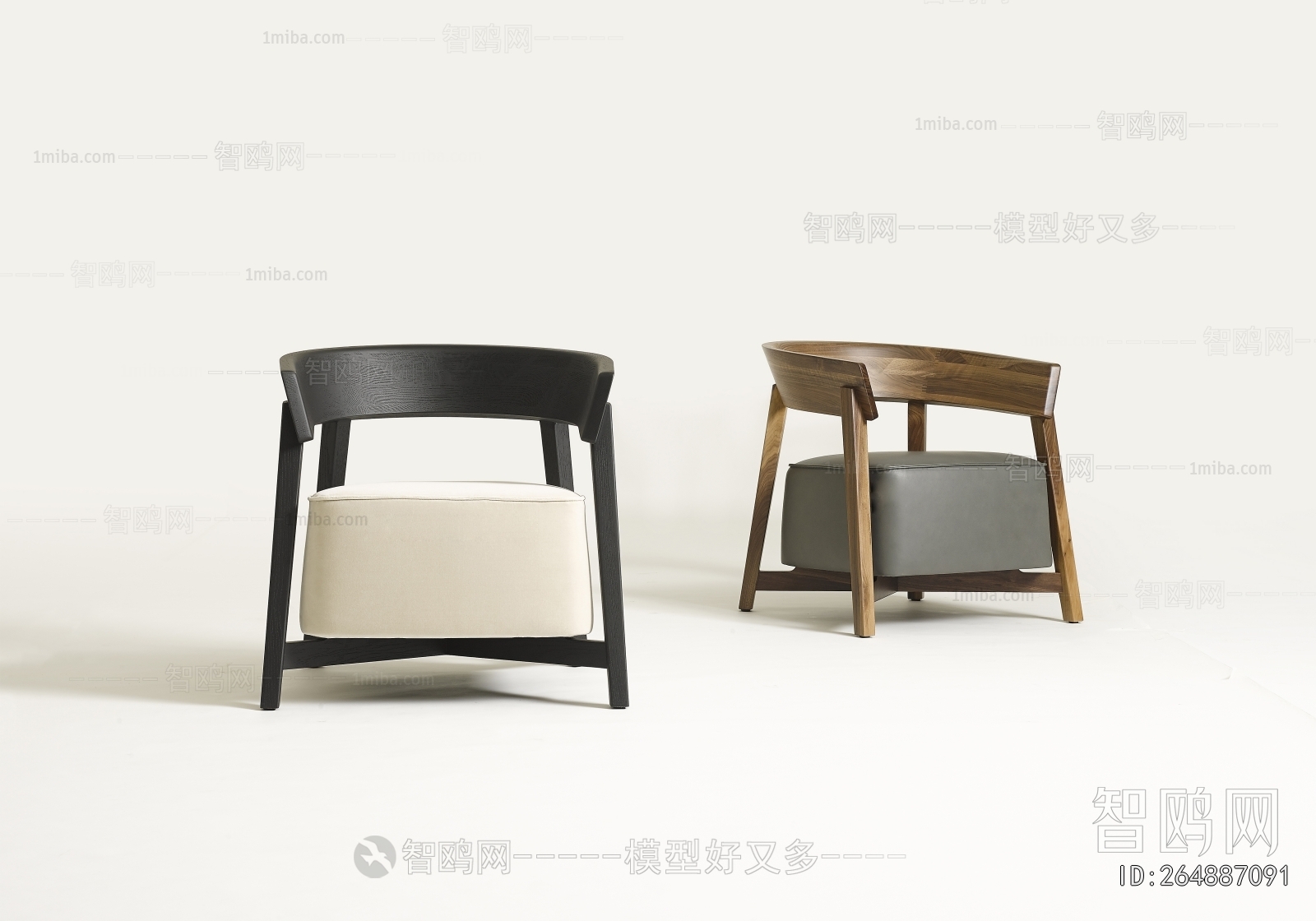 New Chinese Style Lounge Chair