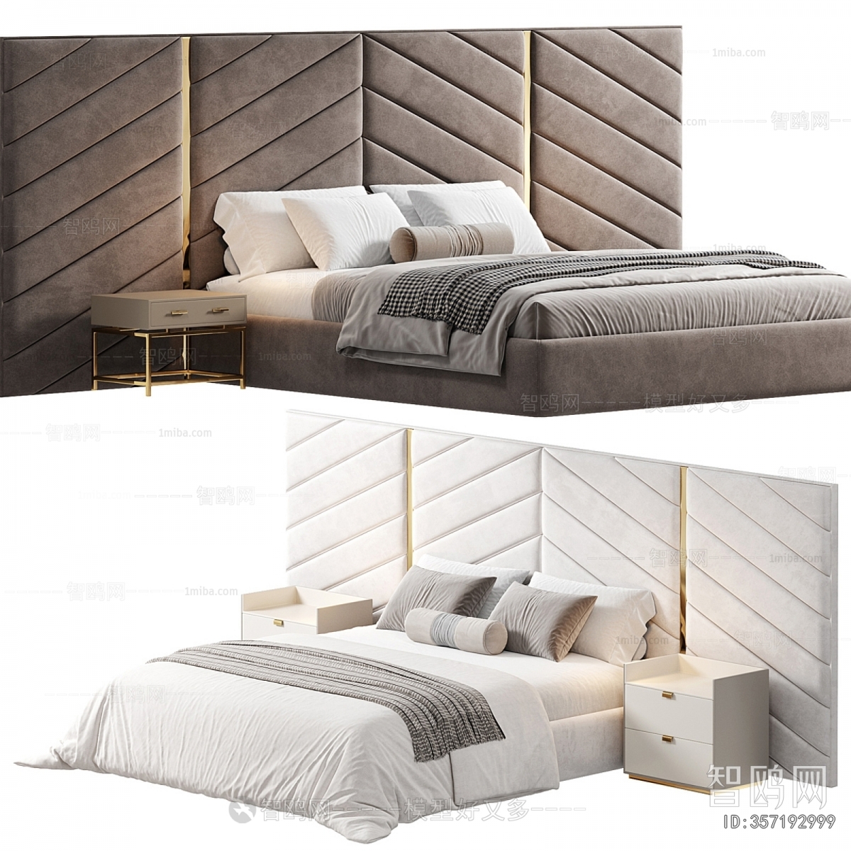 Modern Double Bed