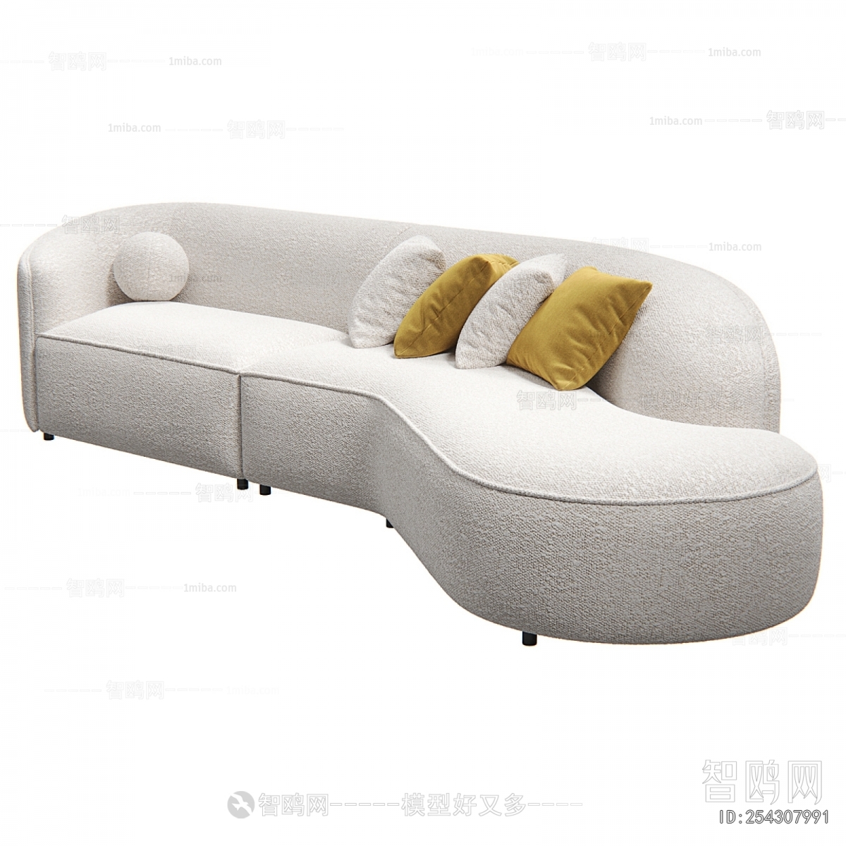 Modern Multi Person Sofa