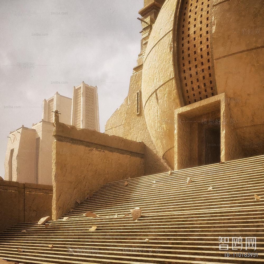 Classical Style Ancient Architectural Buildings