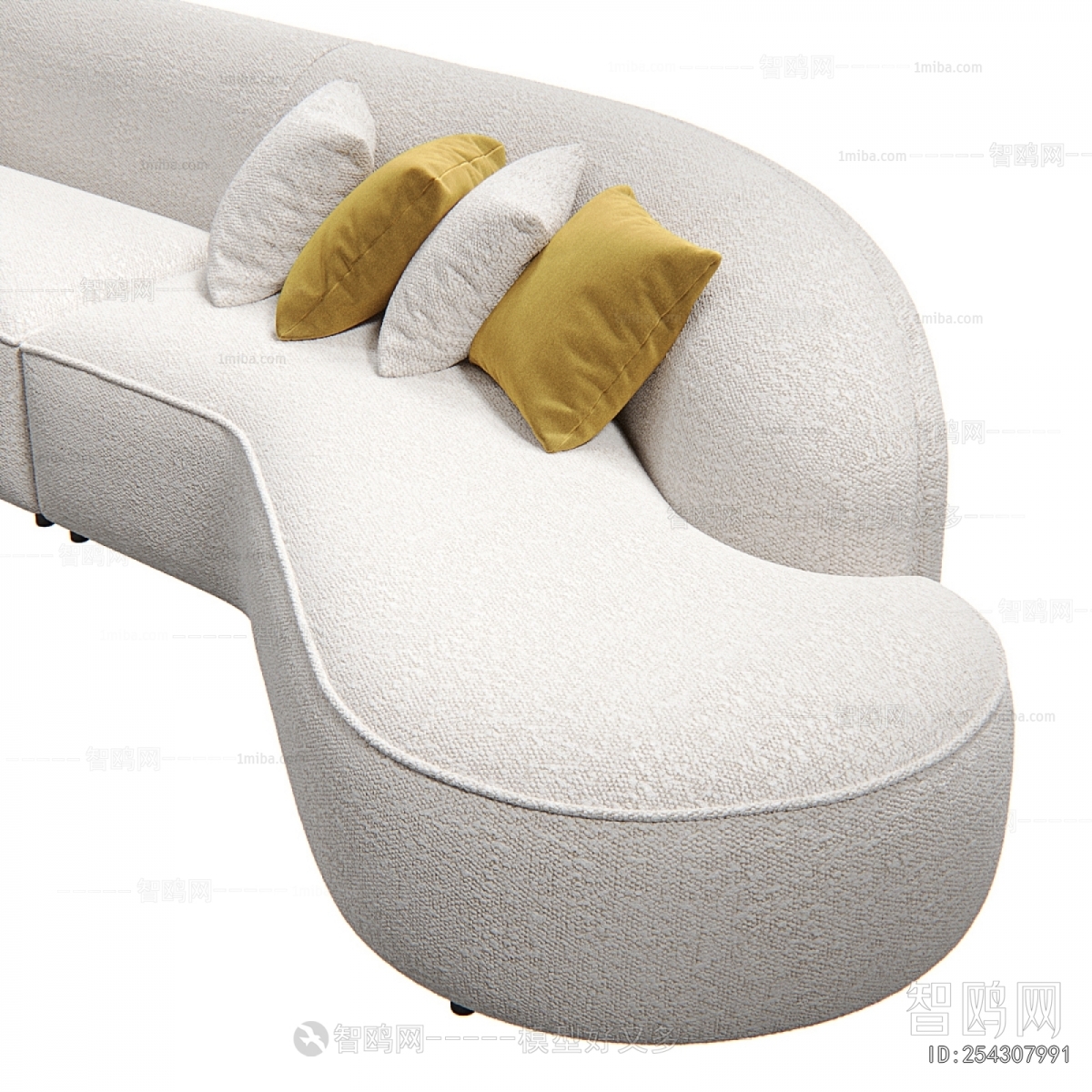 Modern Multi Person Sofa