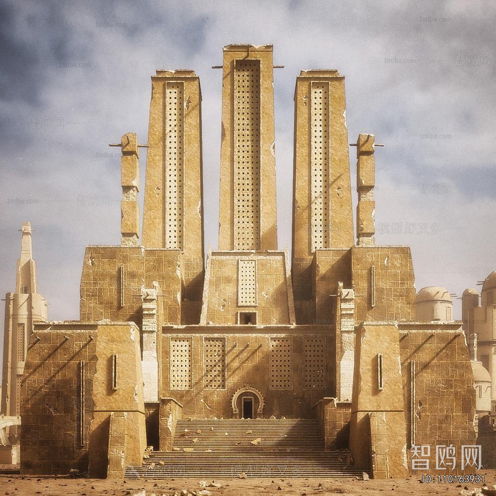 Classical Style Ancient Architectural Buildings