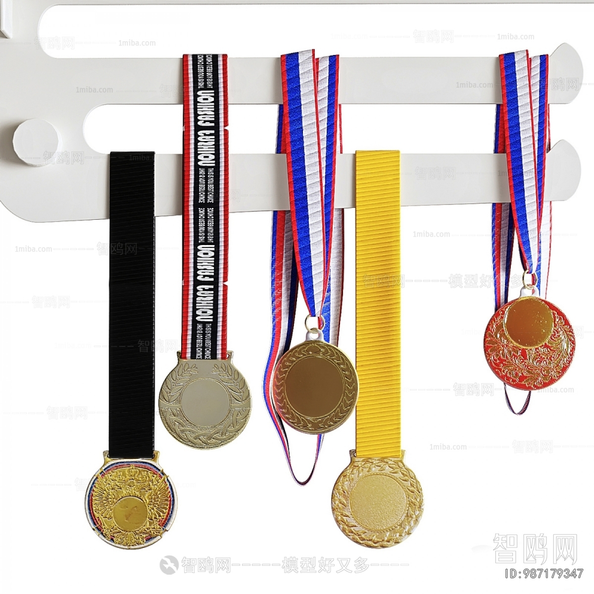 Modern Flag/badge/trophy/certificate