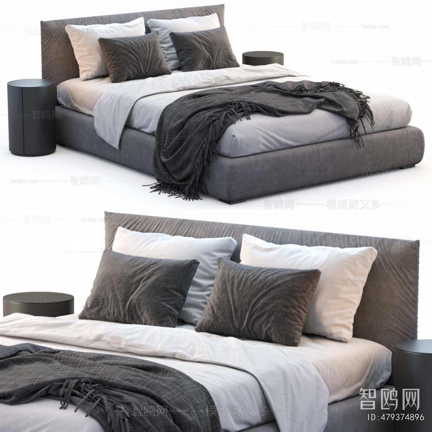 Modern Double Bed