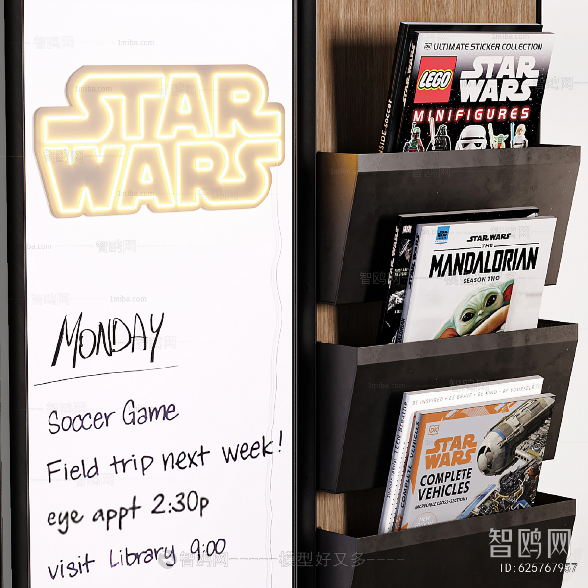 Modern Blackboard/whiteboard