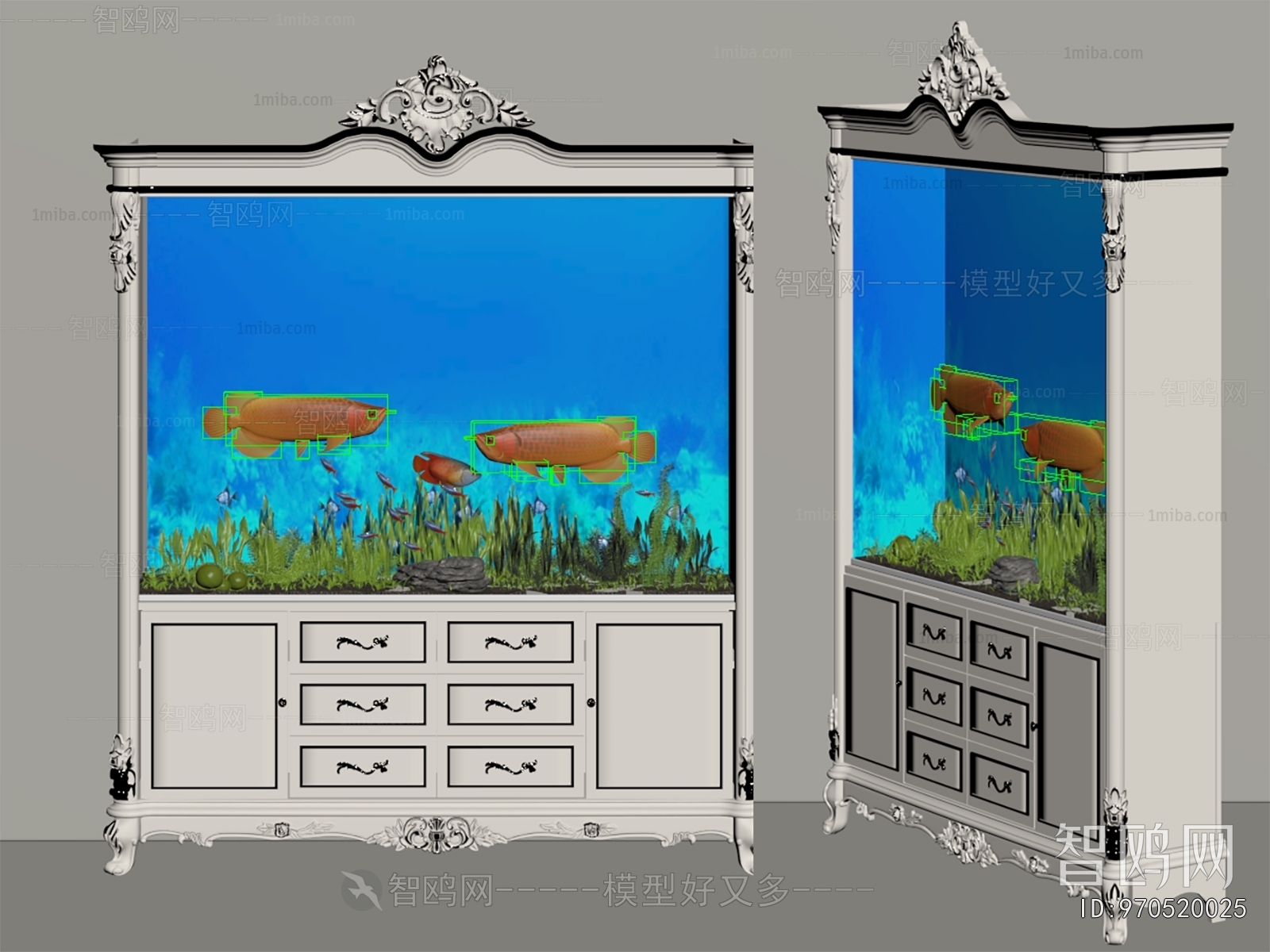 European Style Fish Tank