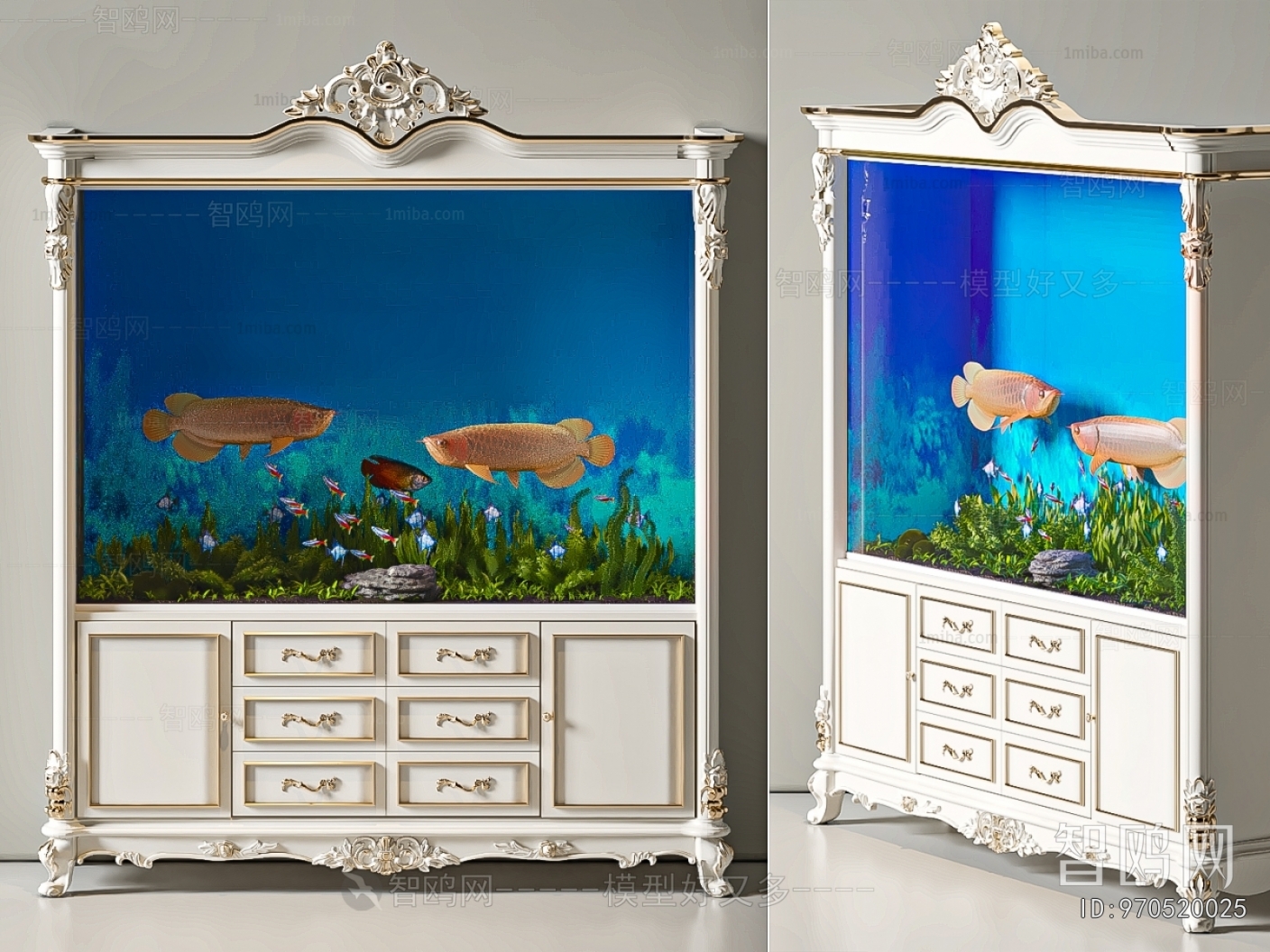 European Style Fish Tank