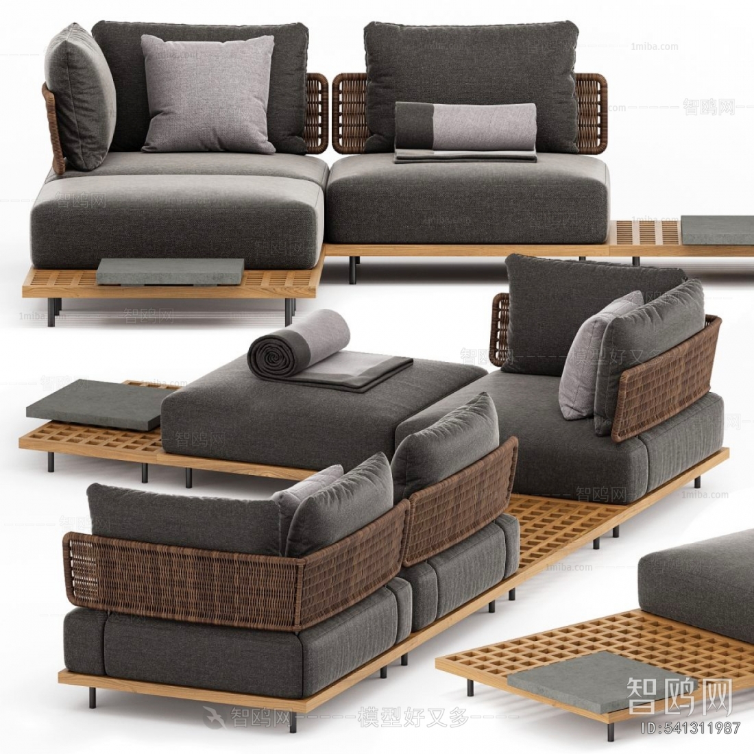 Modern Outdoor Sofa