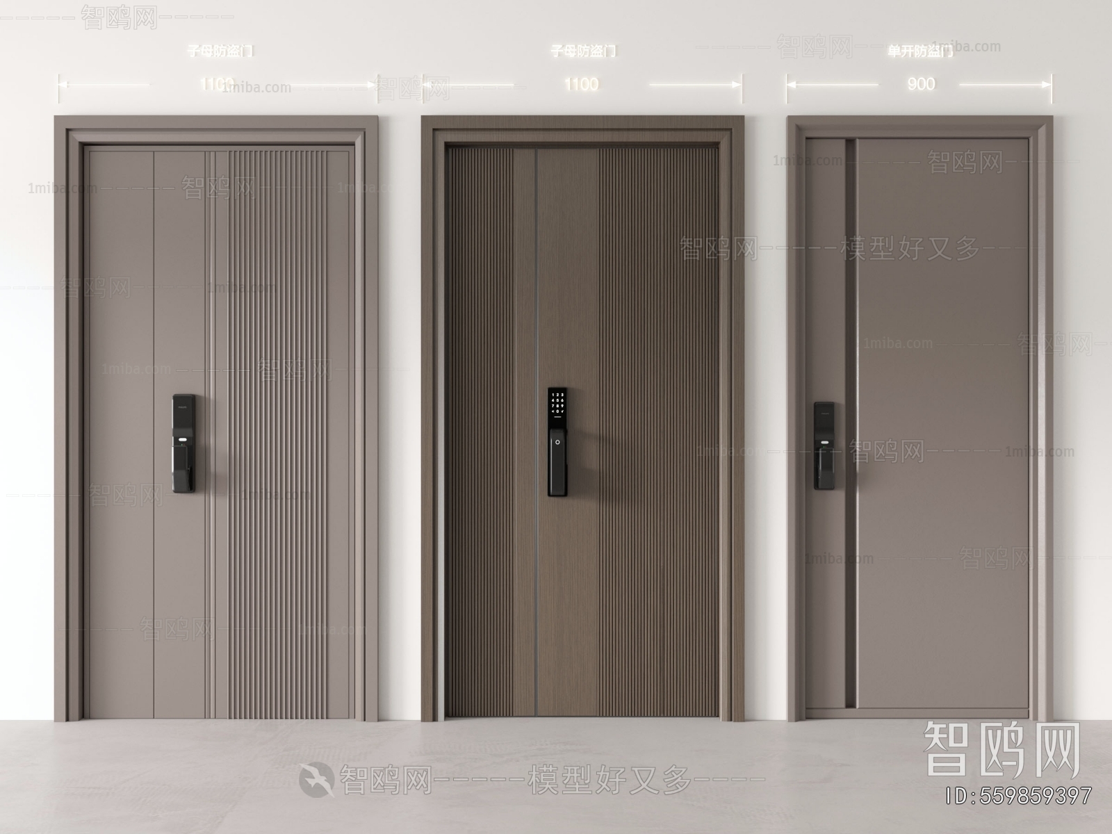 Modern Entrance Door