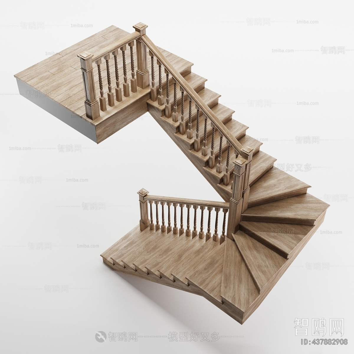 Modern Rotating Staircase