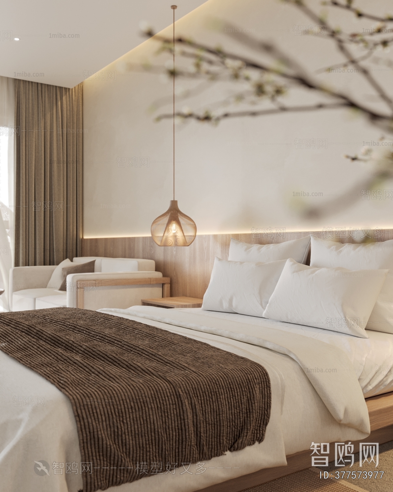 Wabi-sabi Style A Living Room