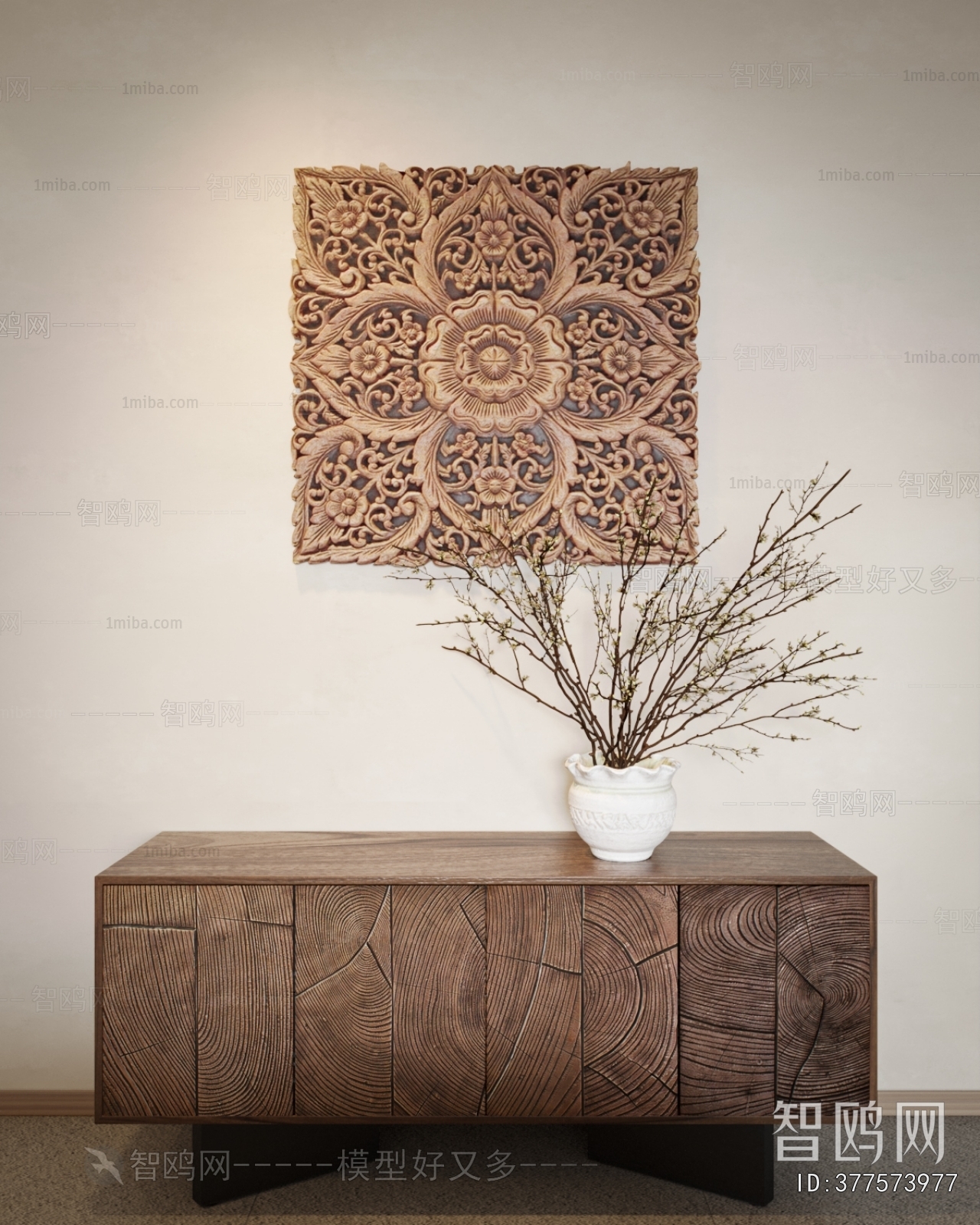 Wabi-sabi Style A Living Room