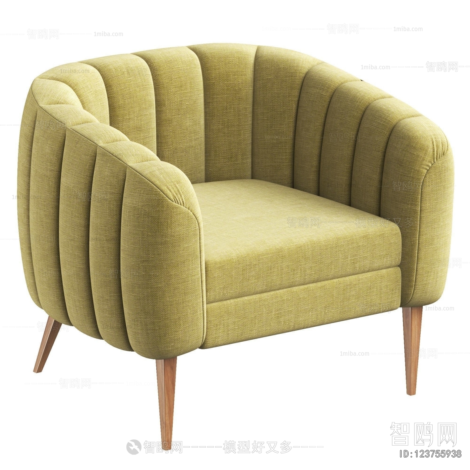 American Style Single Sofa