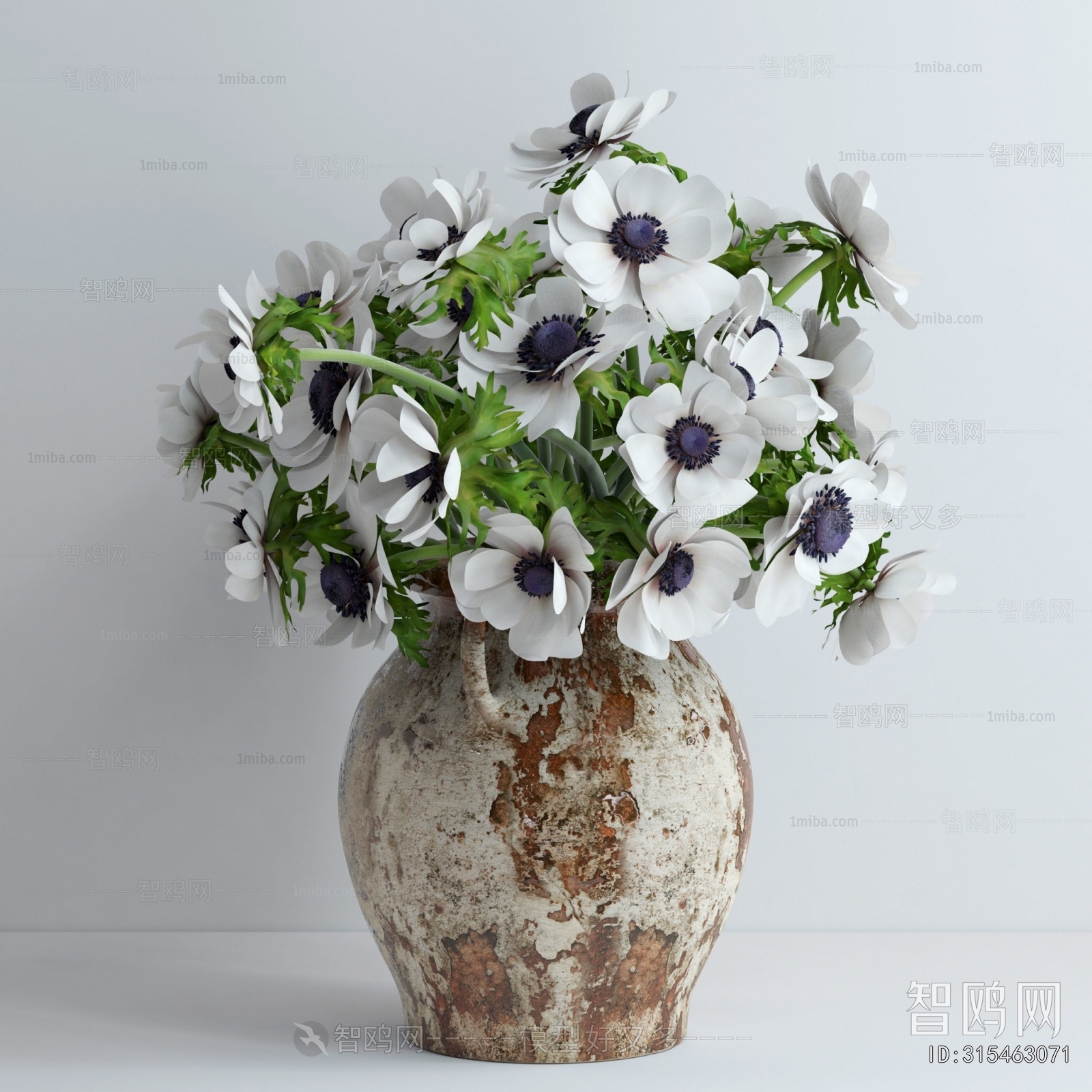 Wabi-sabi Style Flower Arrangement