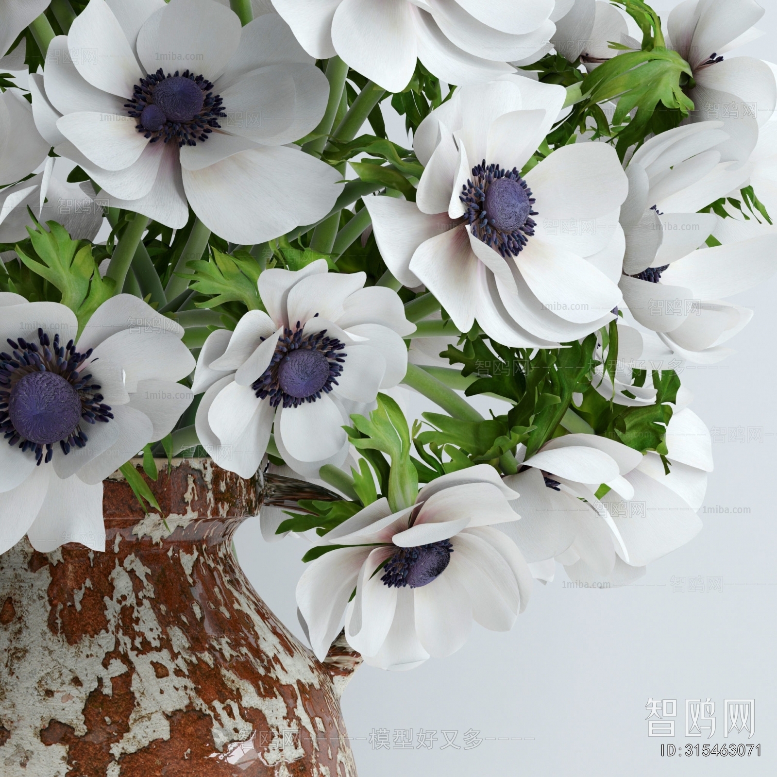 Wabi-sabi Style Flower Arrangement