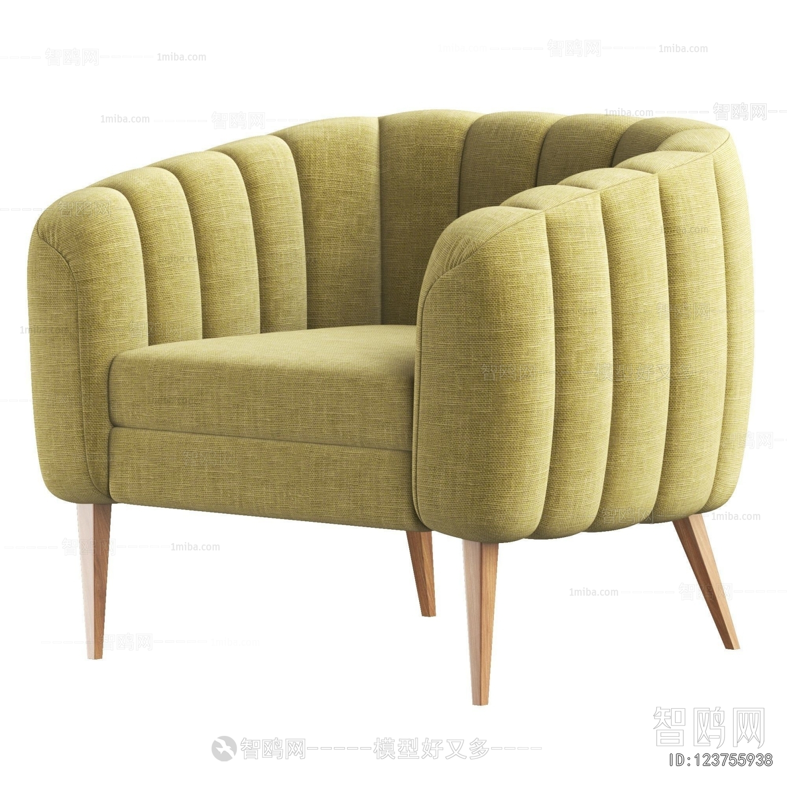 American Style Single Sofa