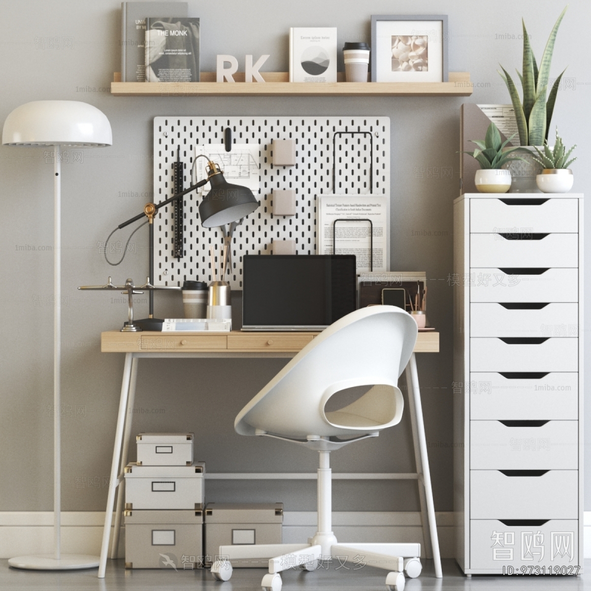 Modern Computer Desk And Chair