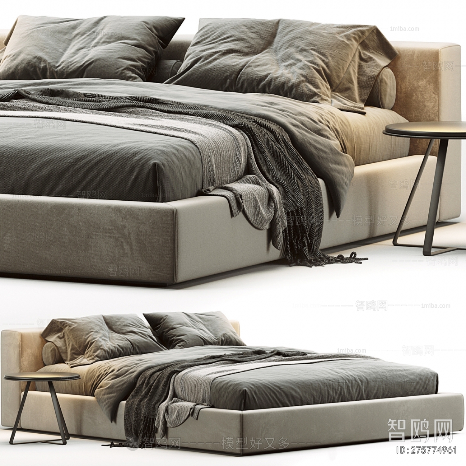 Modern Double Bed