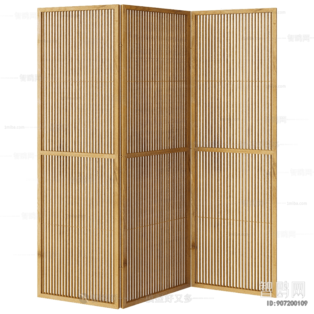 Modern Wooden Screen Partition