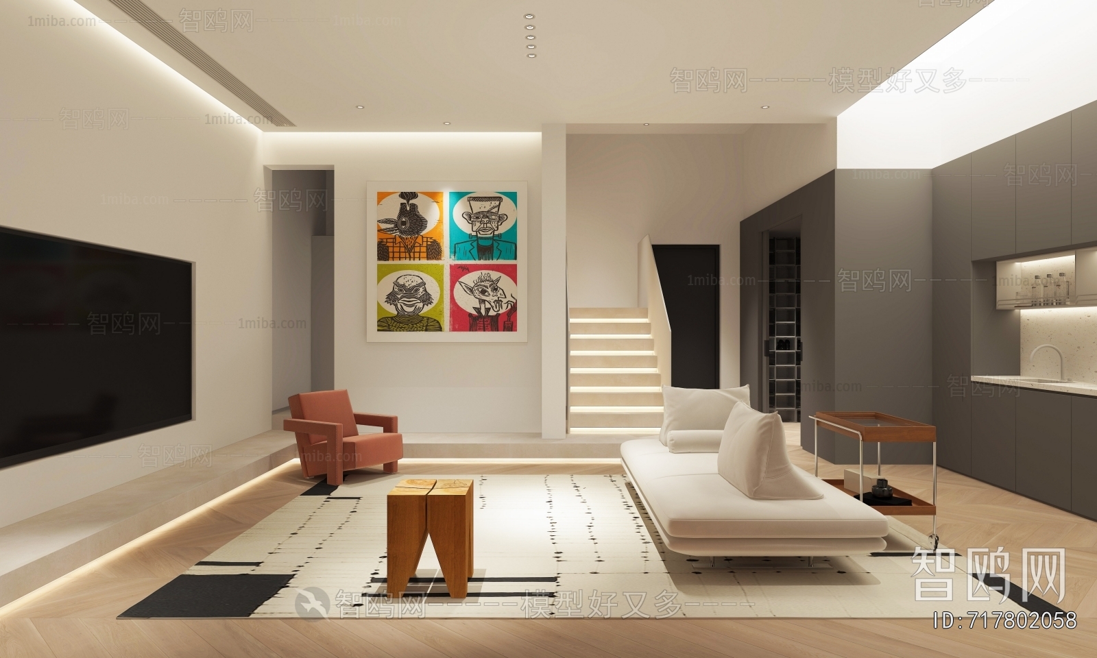 Modern A Living Room