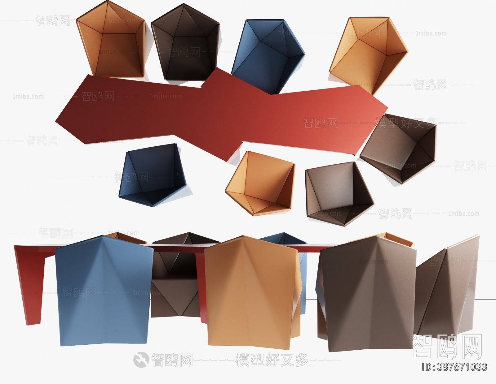 Modern Leisure Table And Chair