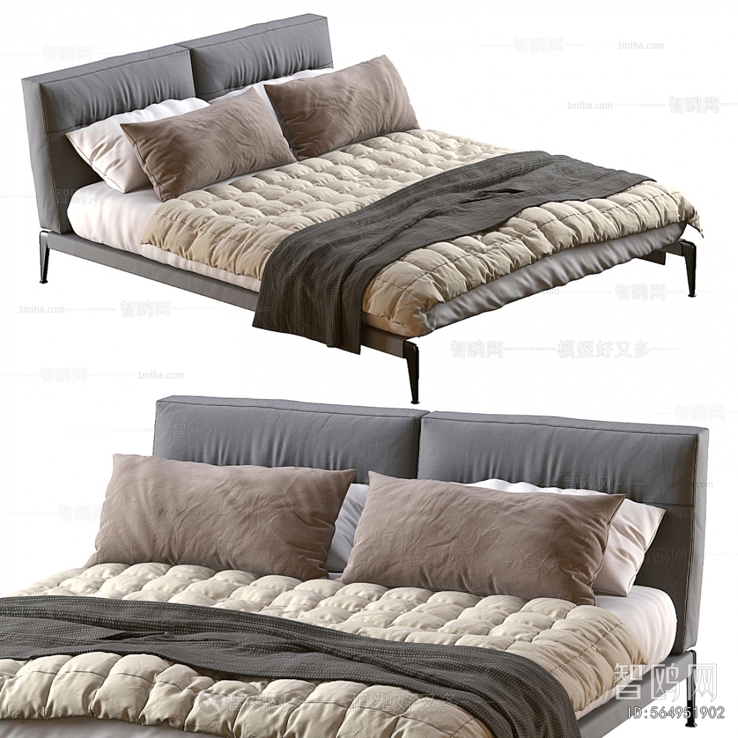 Modern Double Bed