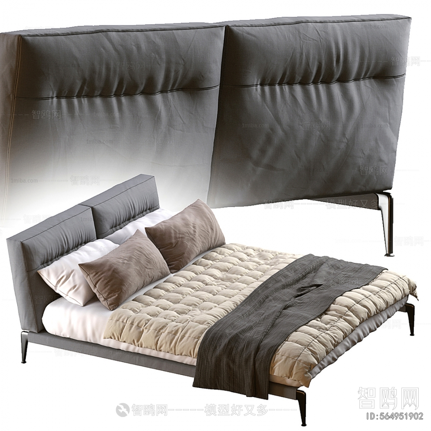 Modern Double Bed