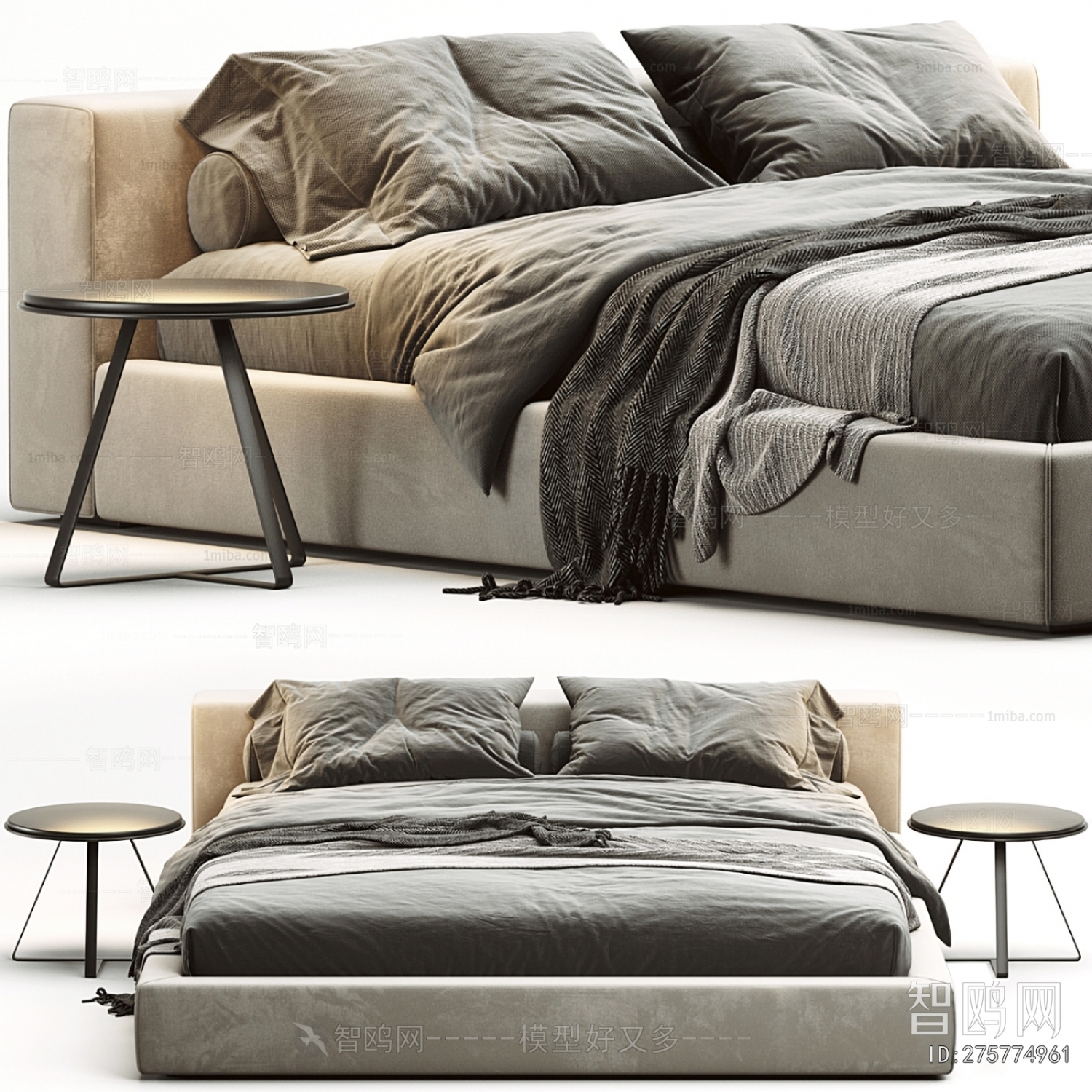 Modern Double Bed