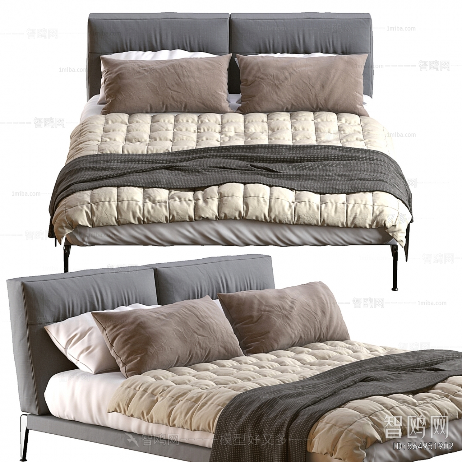 Modern Double Bed