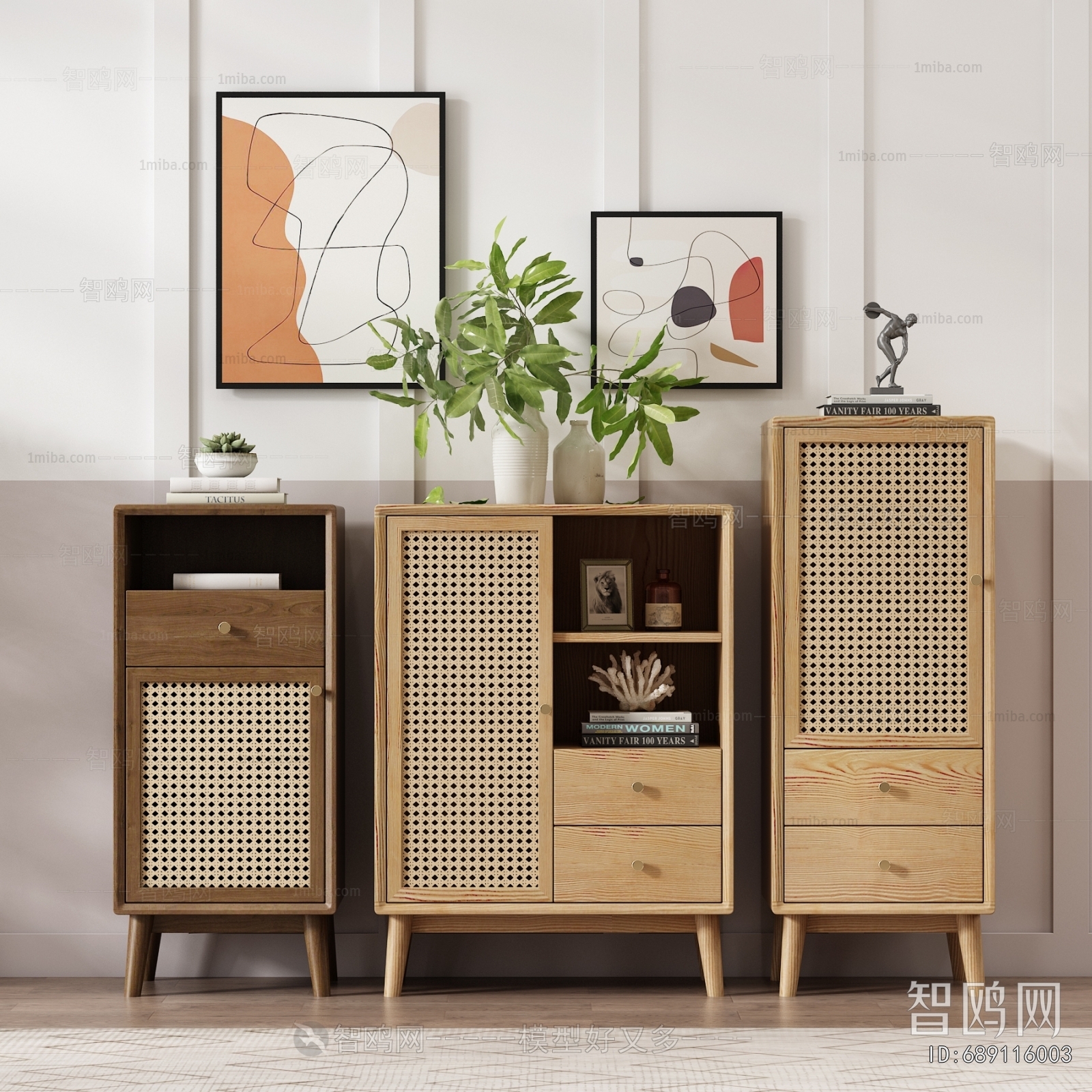 Nordic Style Side Cabinet