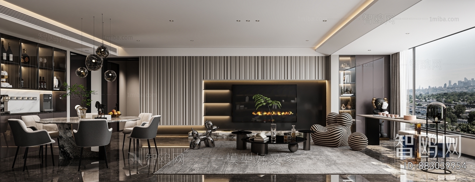 Modern A Living Room