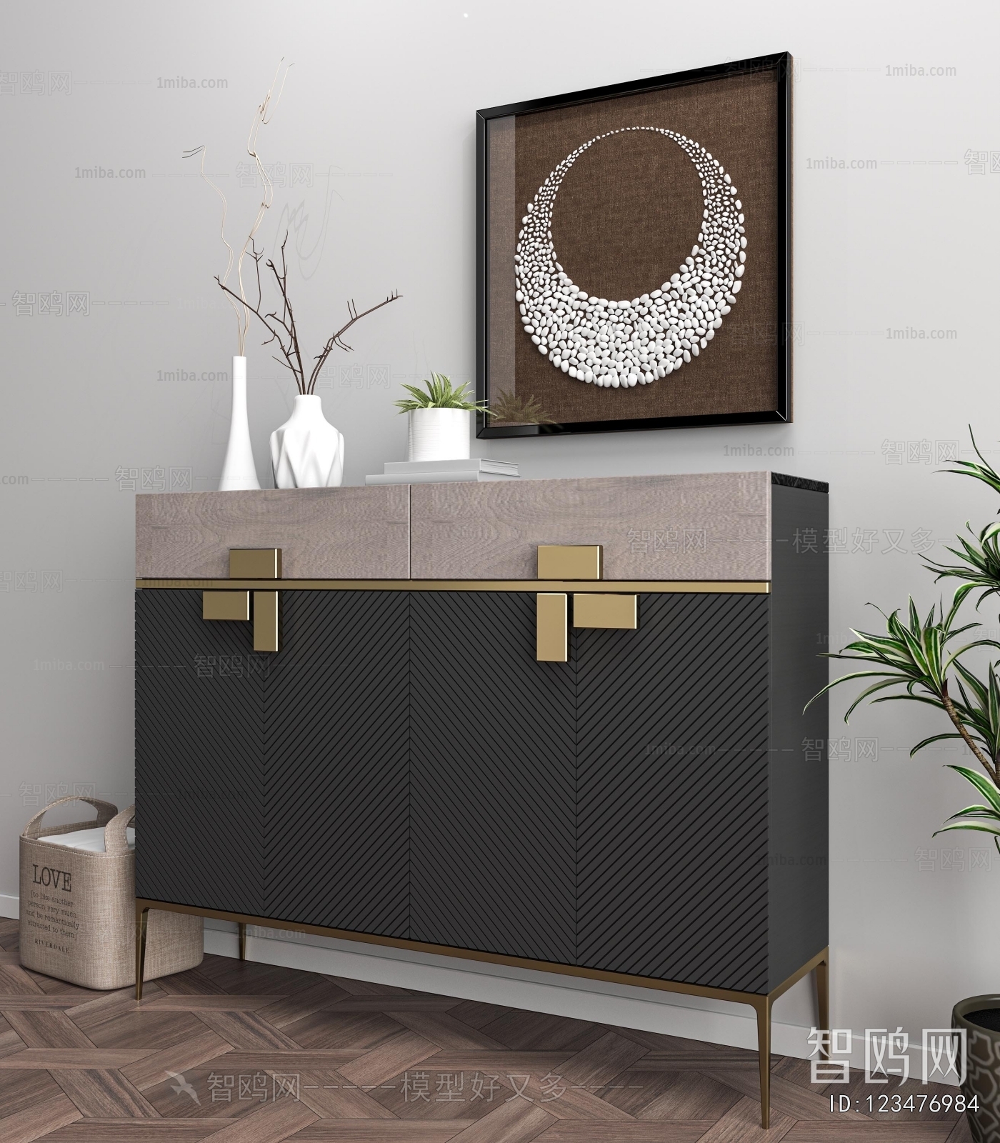 Modern Side Cabinet