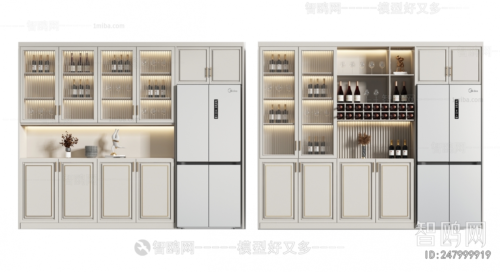 European Style Wine Cabinet