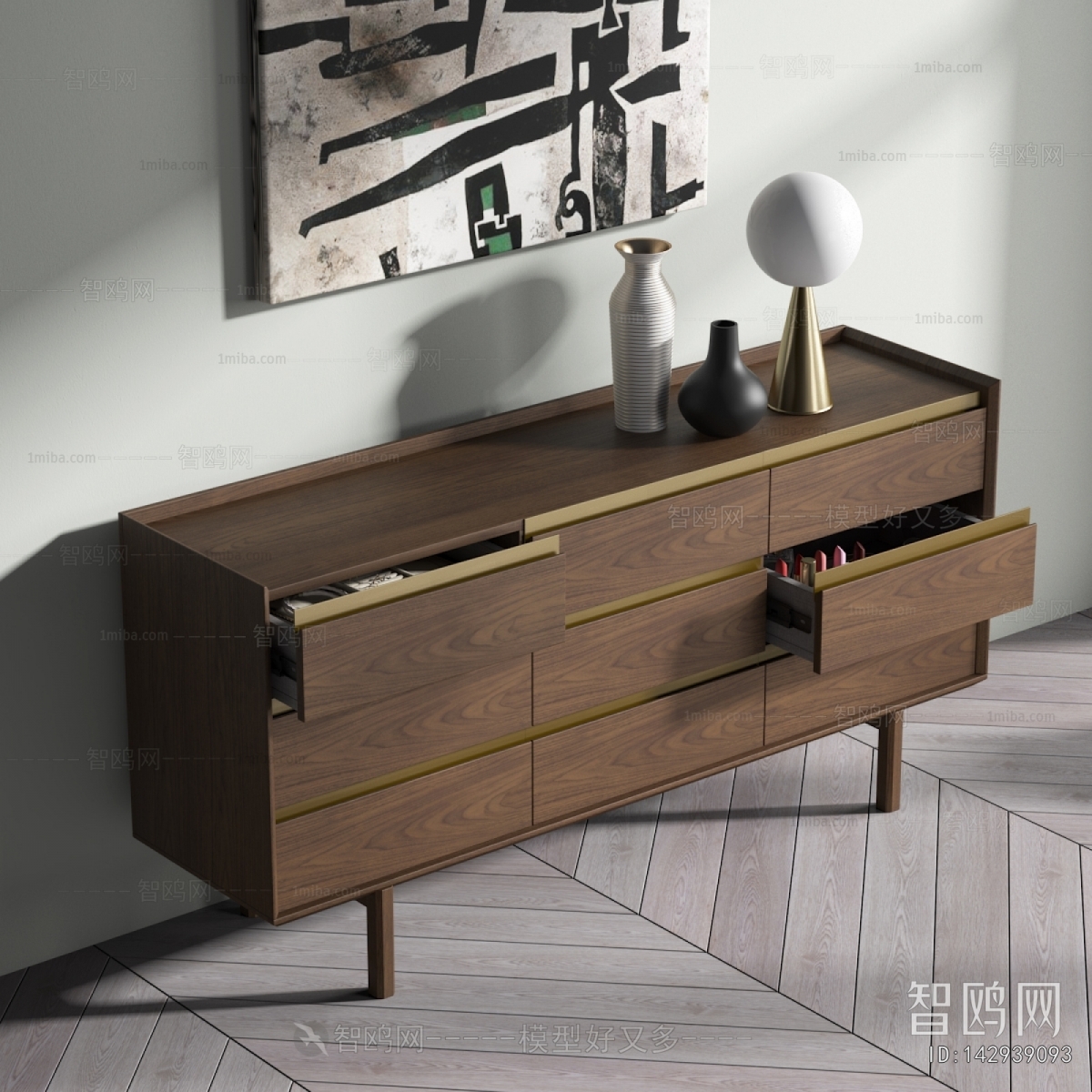 Nordic Style Side Cabinet