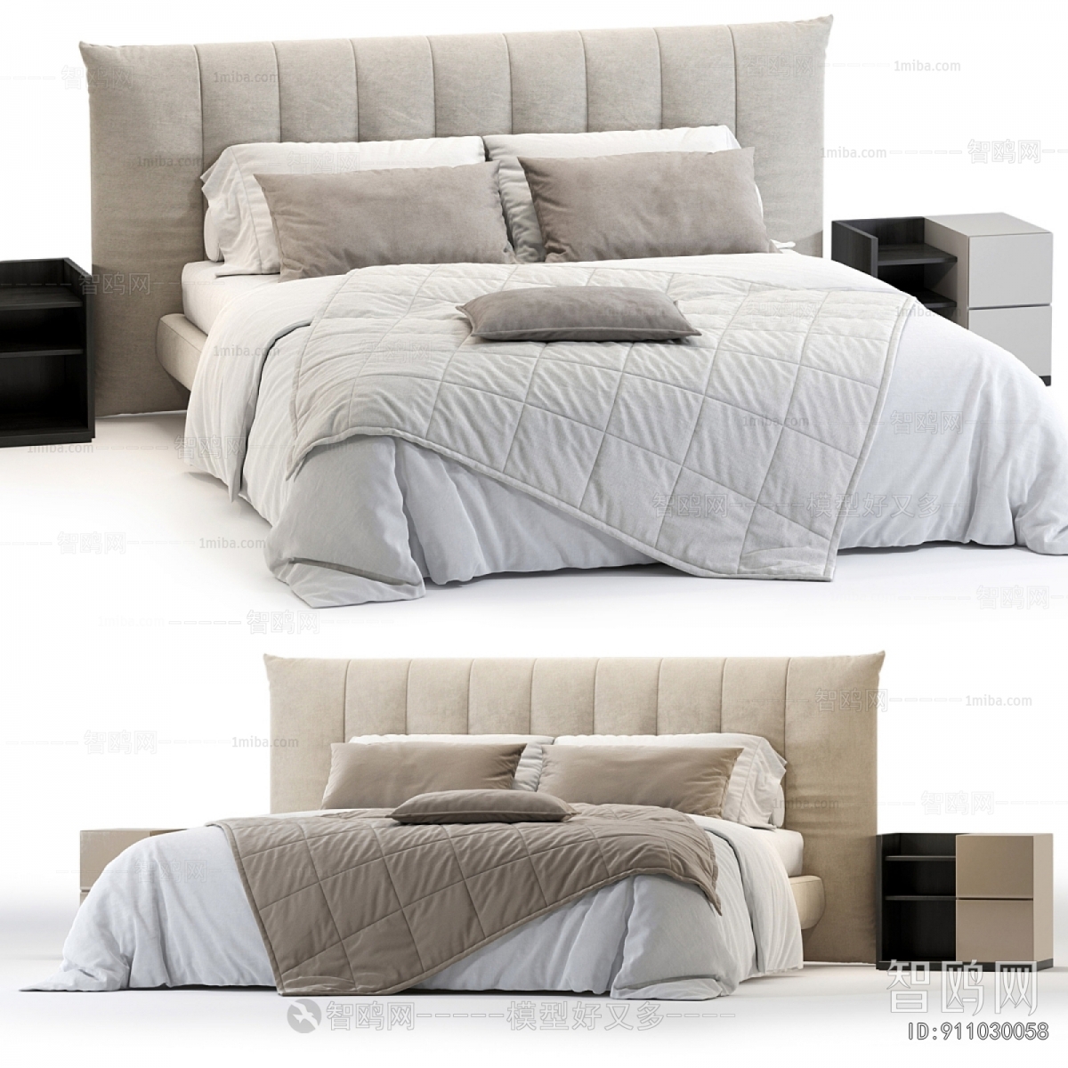 Modern Double Bed
