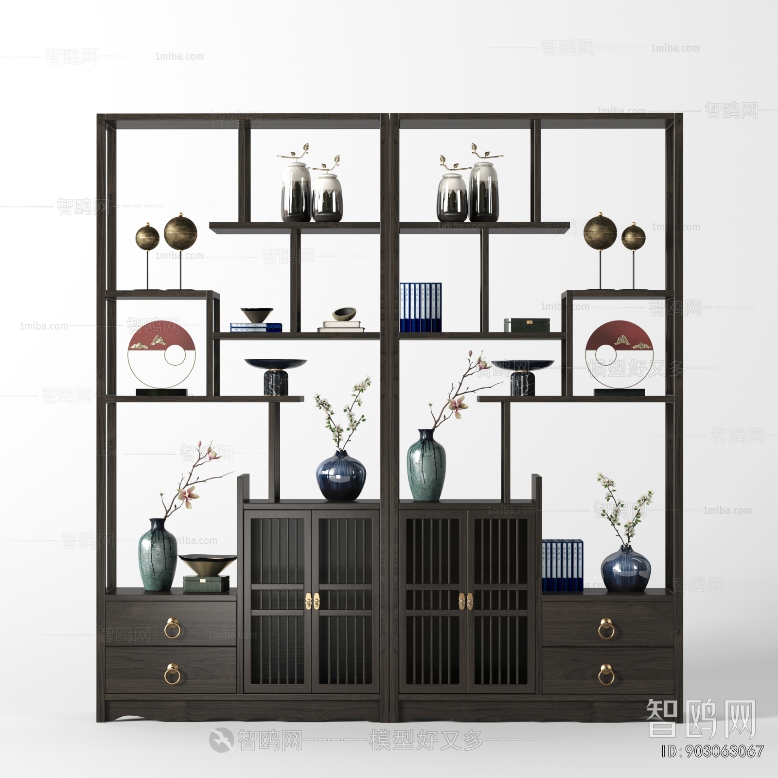 New Chinese Style Shelving