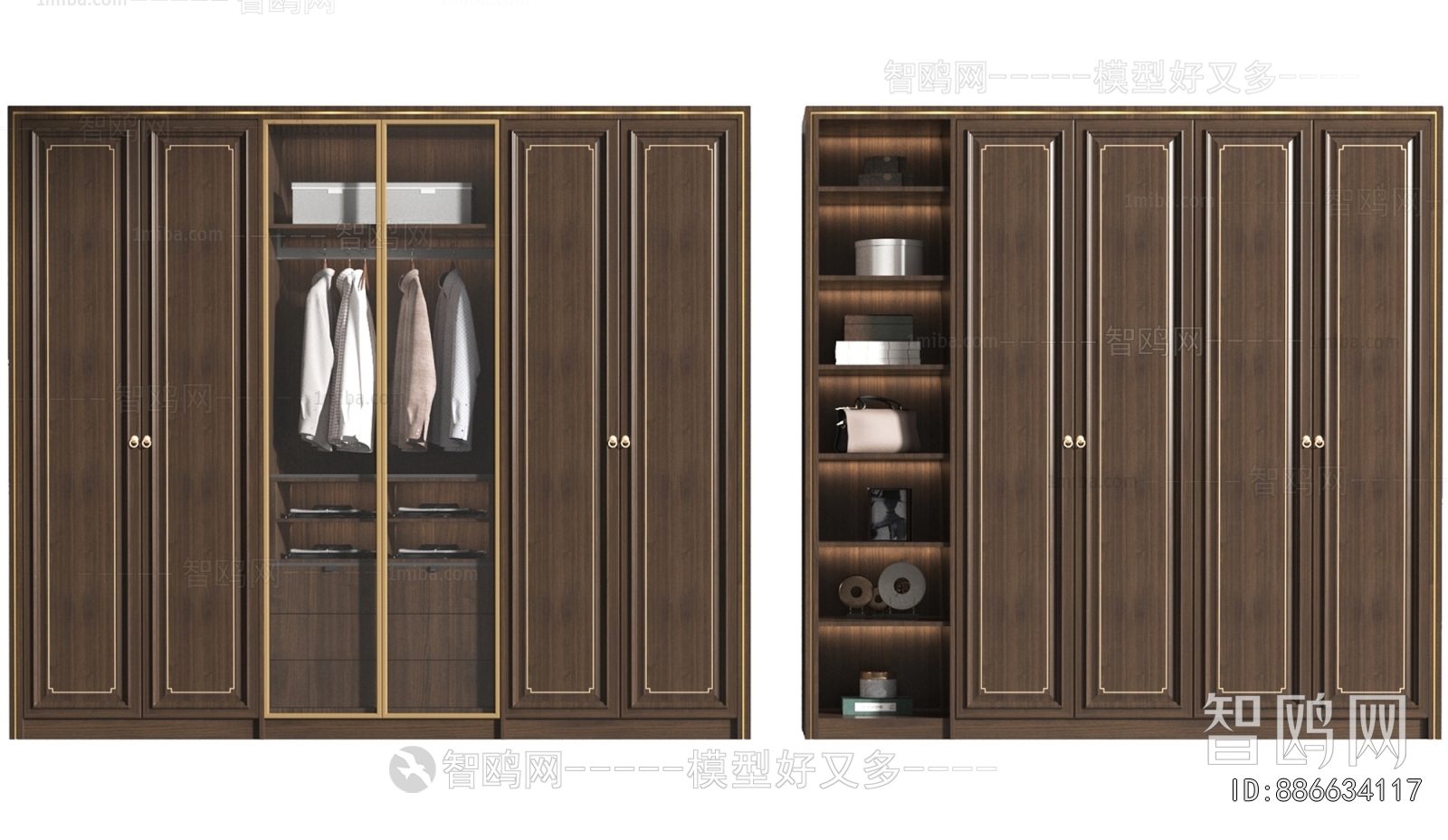 New Chinese Style The Wardrobe