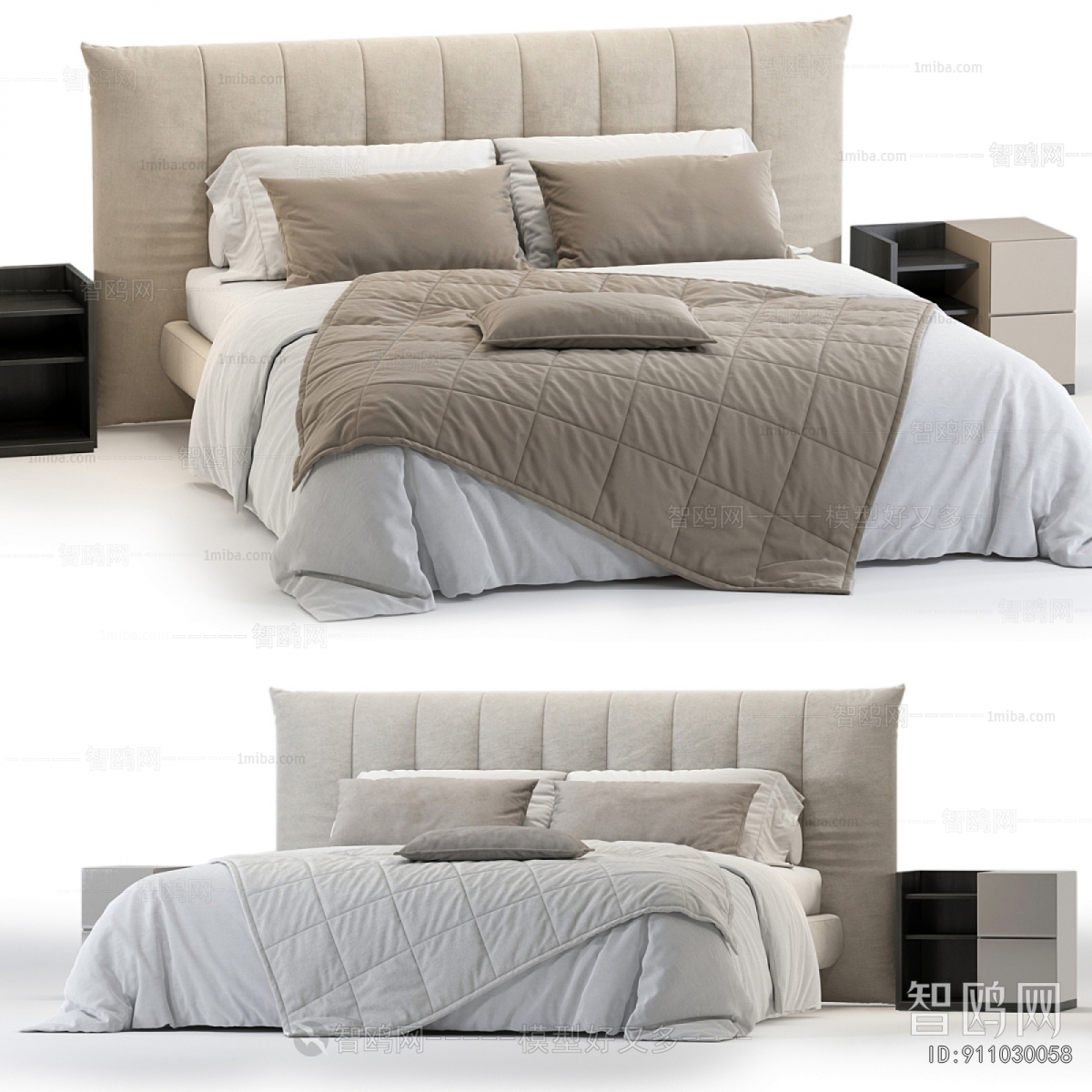 Modern Double Bed