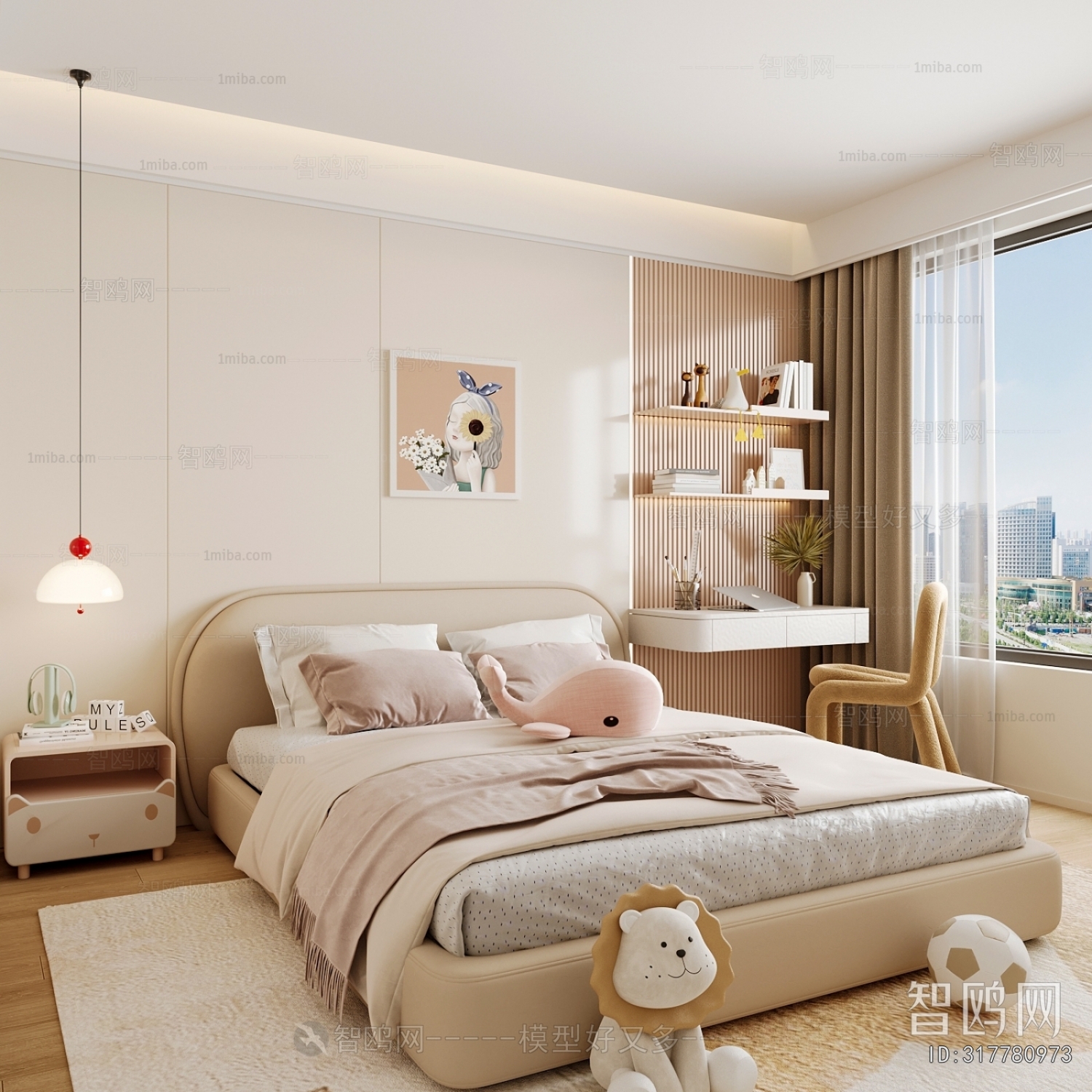 Modern Girl's Room Daughter's Room