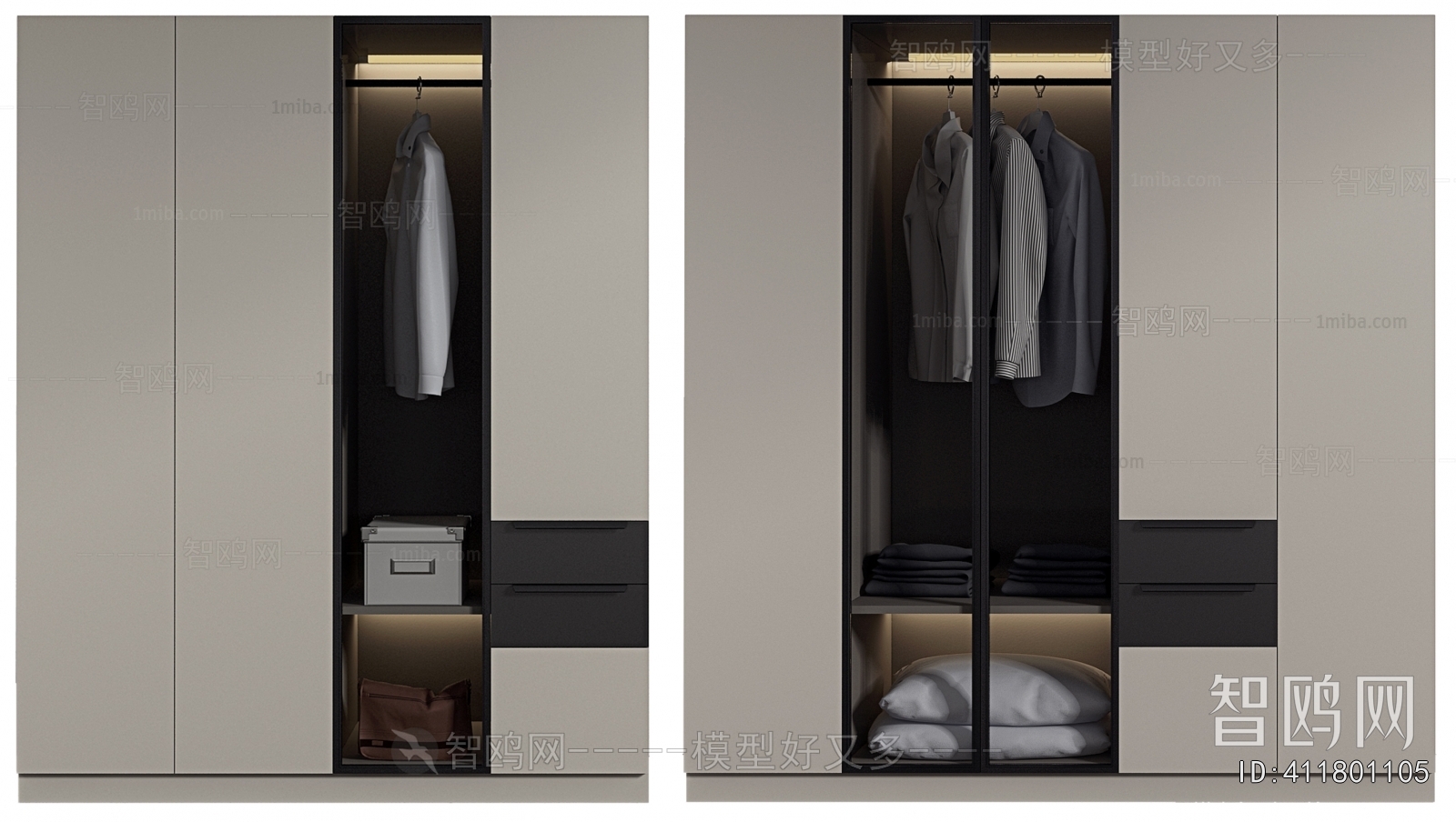 Modern The Wardrobe