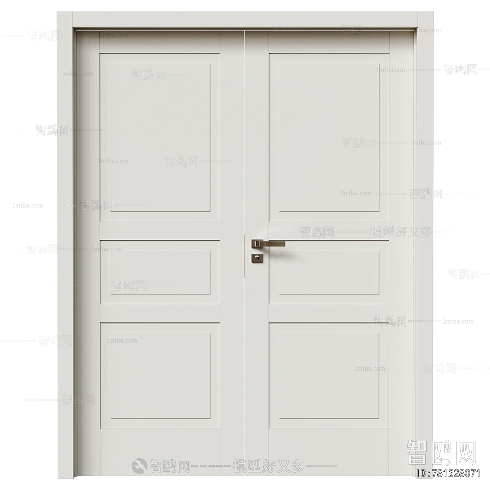 Modern Double Door