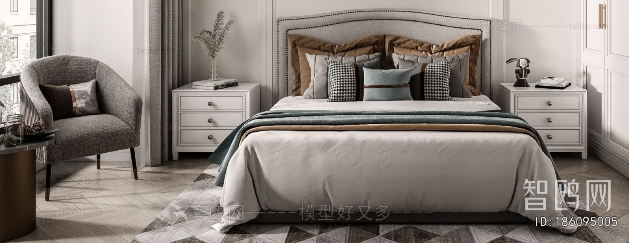 American Style Bedroom