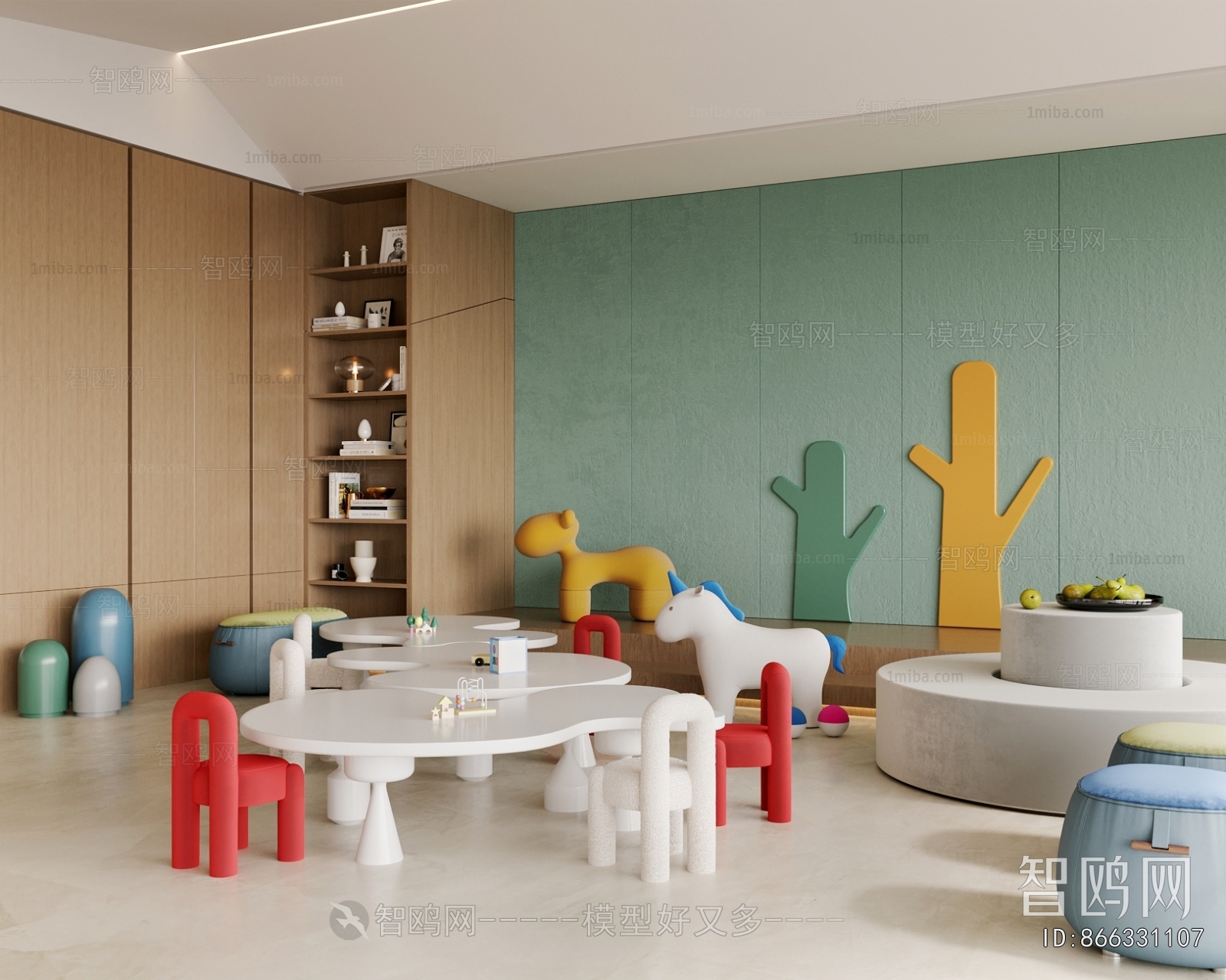 Modern Children's Playroom