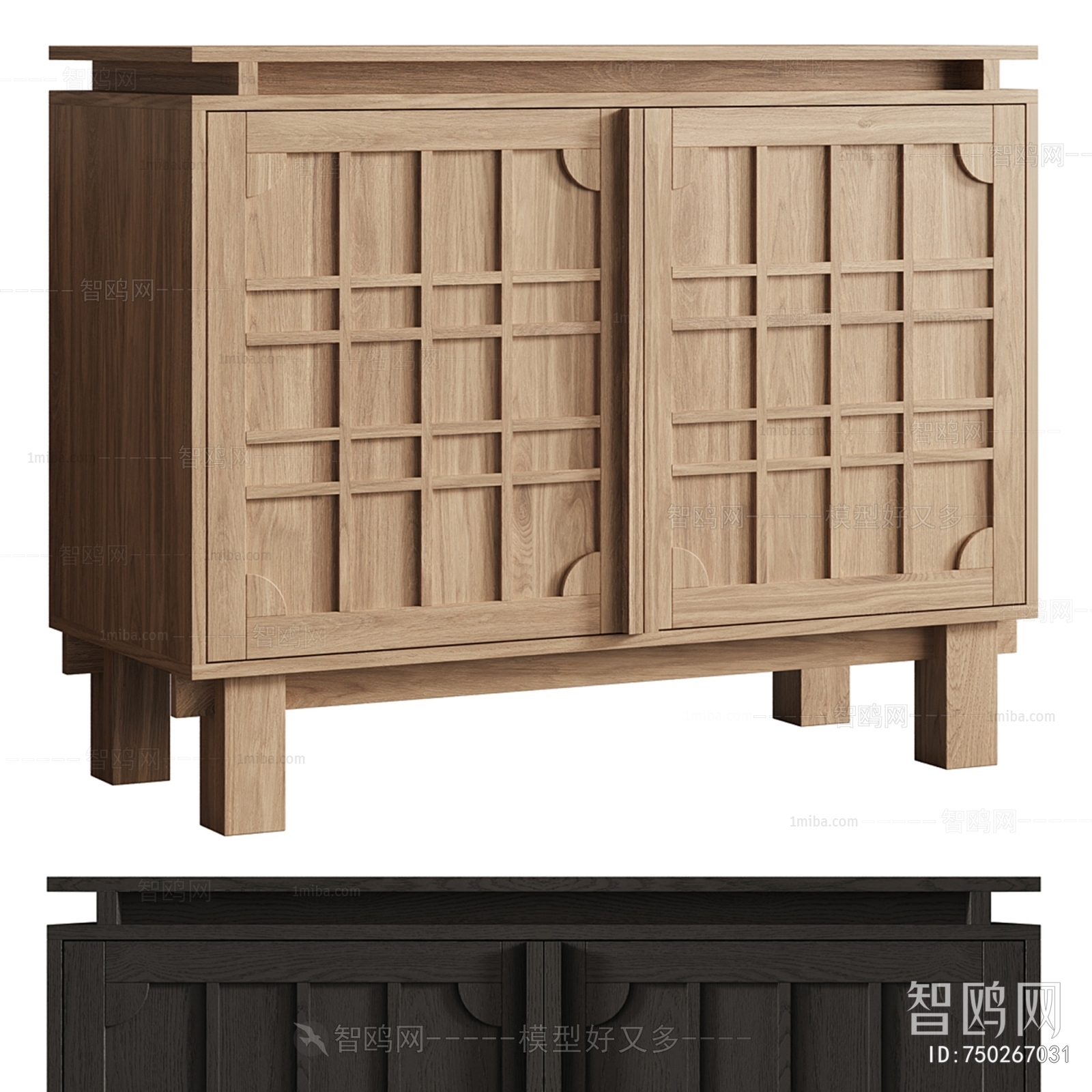 New Chinese Style Side Cabinet