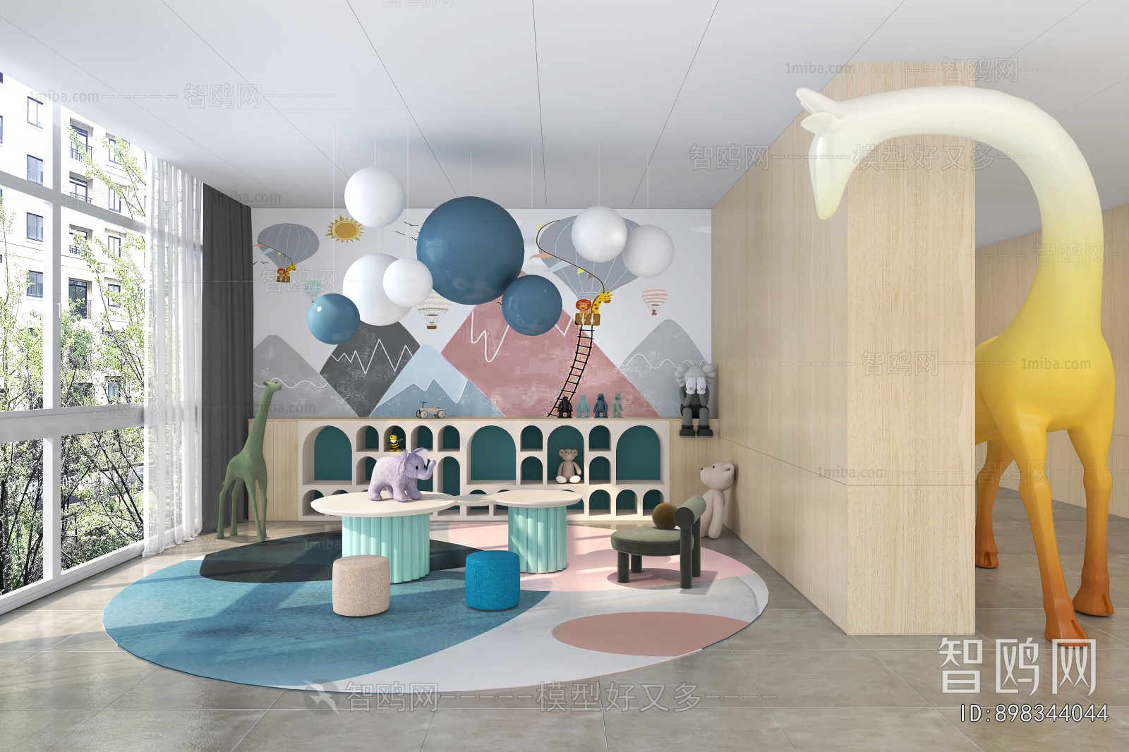 Modern Children's Playroom