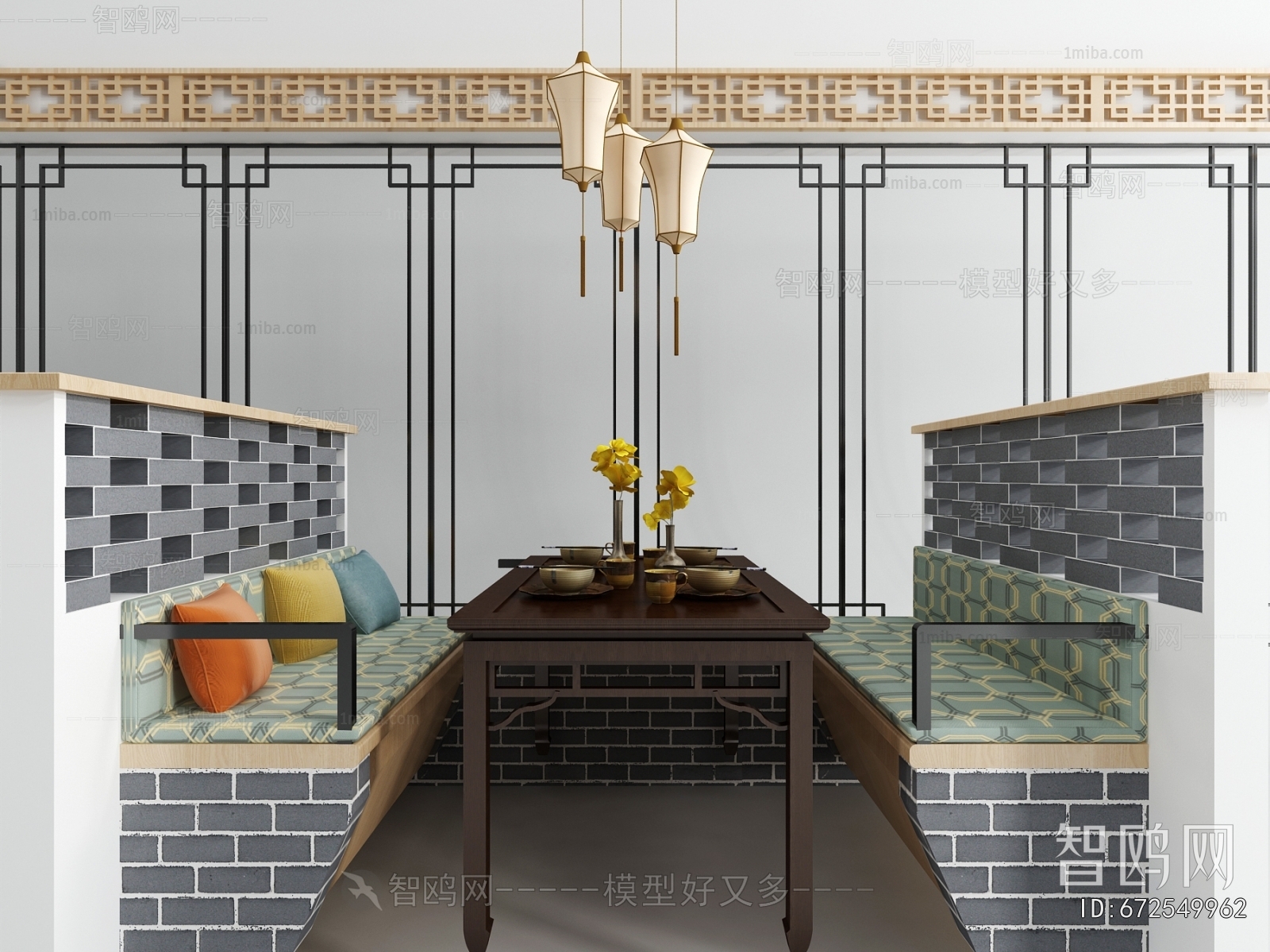 New Chinese Style Dining Table And Chairs